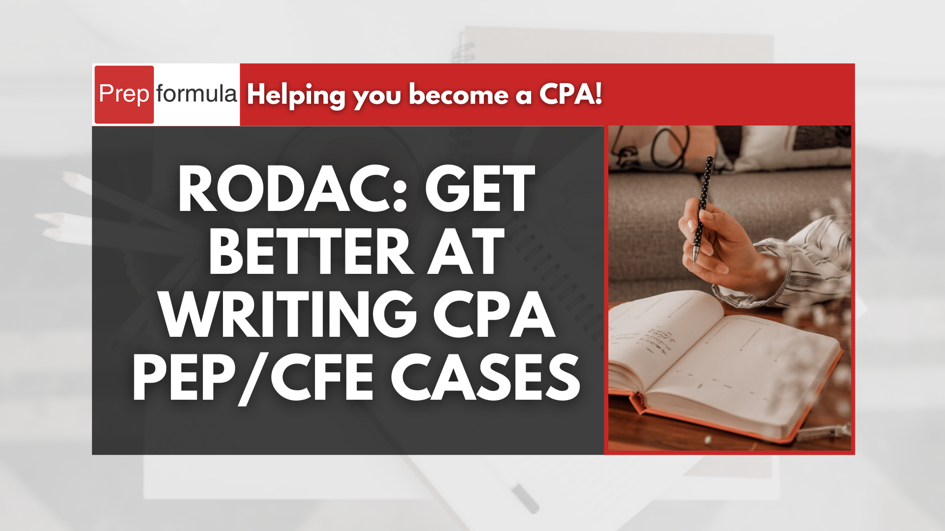 PrepFormula | Canada's CPA PEP And CFE Training With A Pass Guarantee